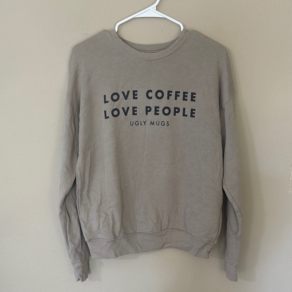Ugly Mugs Tan Sweatshirt